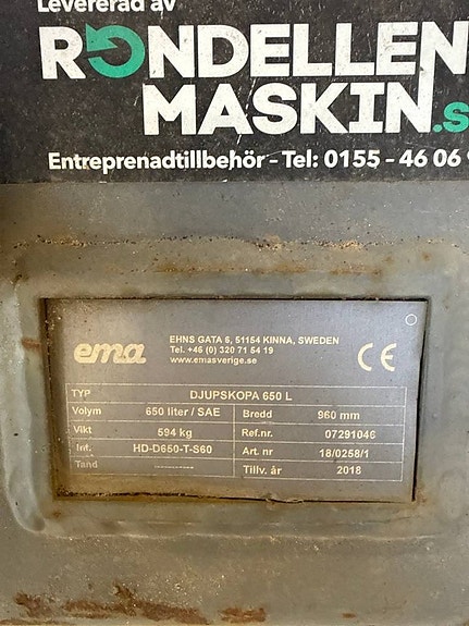 Beg Djupskopa S60 EMA 650L 2 of 2