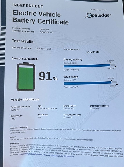 Nissan Leaf 2 of 5