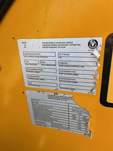 JCB 531-70 Agri Plus 6 of 6