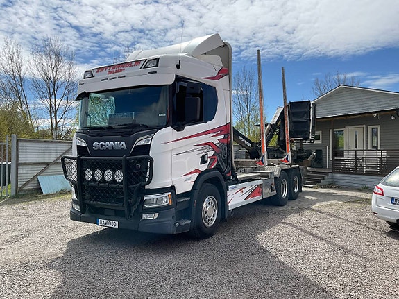 Scania V8 Timmerbil