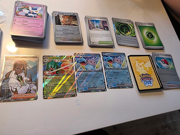 Massor av nya Pokemon kort