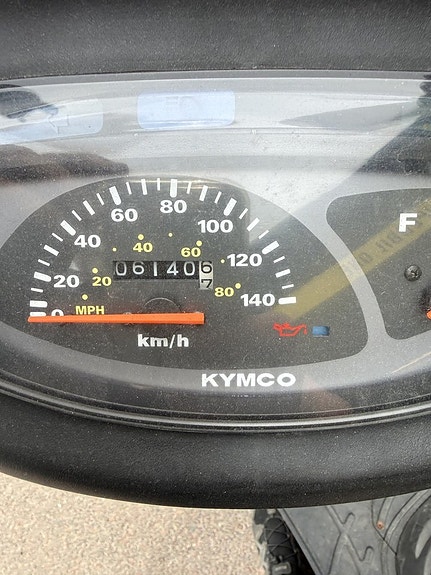 Kymco Movie Nybesiktigad. Endast 614 mil - mycket bra skick. 9 of 9
