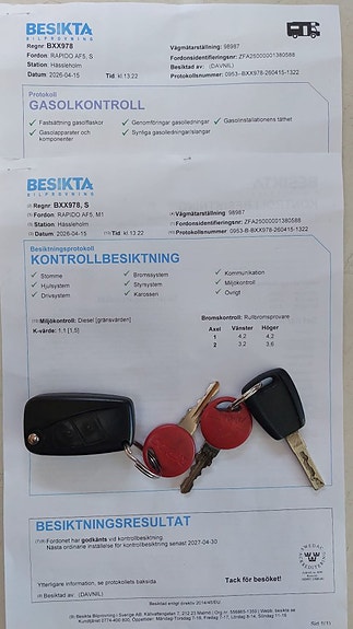 Rapido FIAT DUC DETHLEFFS A5830 Fiat Campervan 3.0 Multijet 156hk  7099F 11 of 30