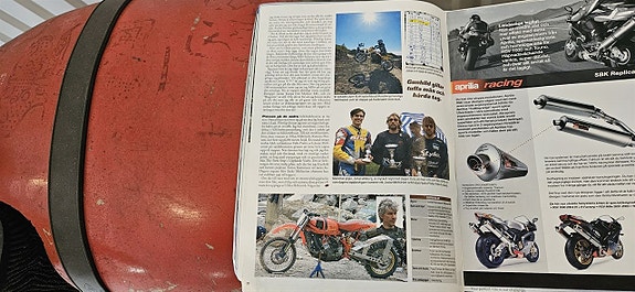 Yamaha Gunhild Hillclimb mc 260 drivhjuls hk 6 of 7