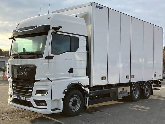 MAN MAN TGX 26.520 Fjärr Närko/PLS öppningsbar sida