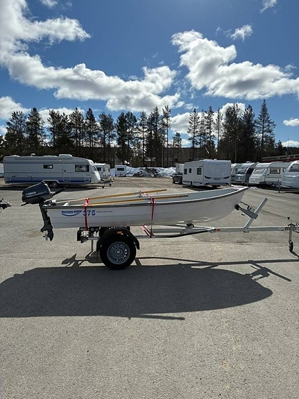 Persson 375 med Yamaha F6 och Trailer