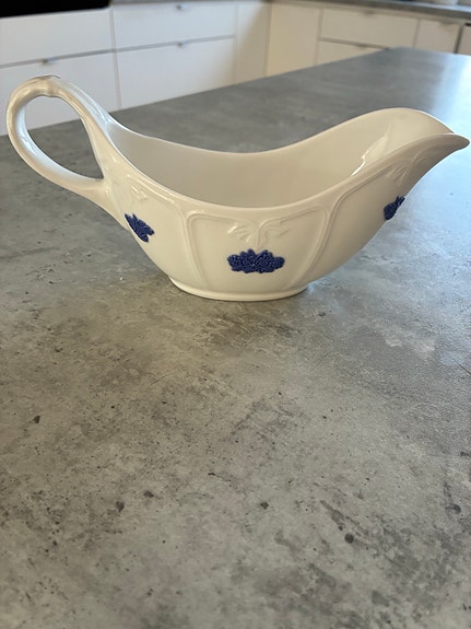 Gustavsberg Blå Blom såskanna