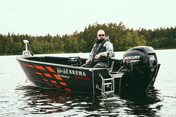 Brema 450V Pro Tiller - Special deal för skrovet