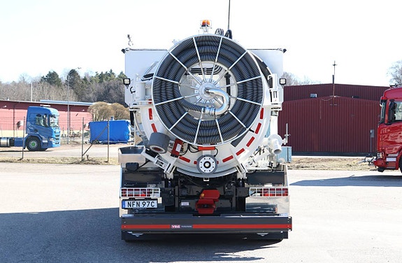 Scania P500, Slamsugare med spolutrustning 5 of 6
