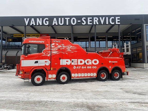 Scania 8x8 660S Tungbärgare Omars