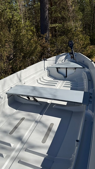 Terhi saiman solar med elmotor och Brenderup båttrailer paket 4 of 9