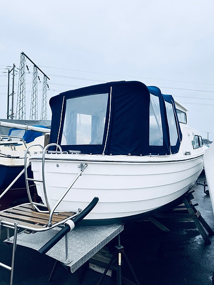 Skilsö 23 HT Volvo Penta MD17 Bogpropp Kapell Dynor 3 of 9