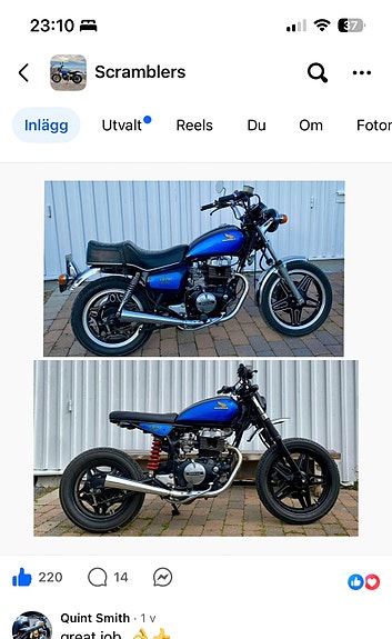 Honda CM400T 9 of 9