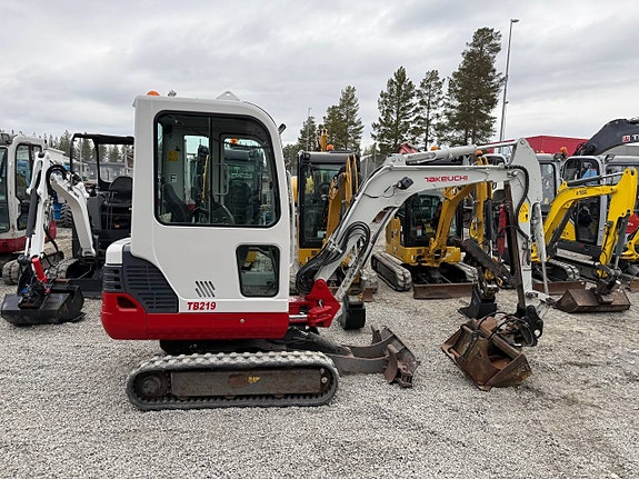Minigrävare 2ton Takeuchi TB219 175.000:-