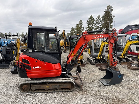 Minigrävare 2,6ton Kubota 239.000:-