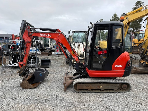 Minigrävare 2,6ton Kubota 229.000:-