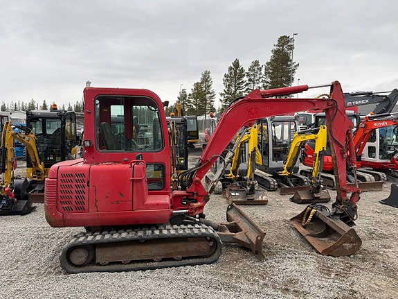Minigrävare 3,5ton Takeuchi 165.000:-