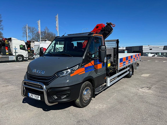 Iveco Daily 72C18 A8 Kranbil Palfinger Kran Fullutrustad