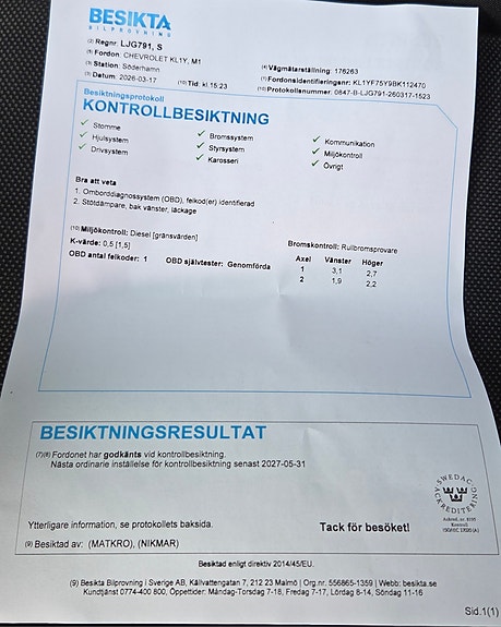 Chevrolet Orlando 2 of 5