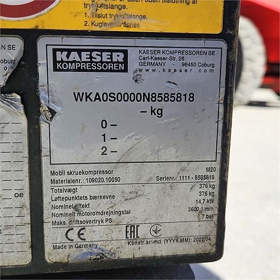 KAESER M20 - 2,0 m³/min – 7 bar 11 of 11
