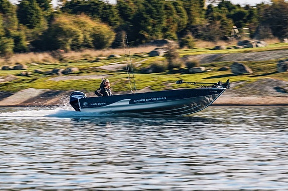 KAMPANJ Linder Sportsman 445 Basic, Mercury F15