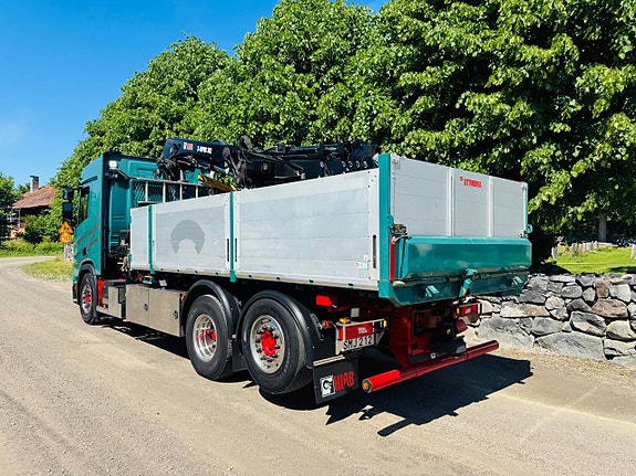 Scania R450 NextGen 6x2 Kran & Tipp Hiab 302 Kran 12 of 12