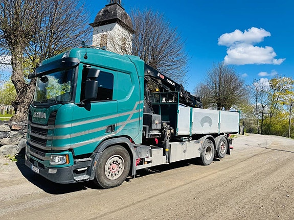 Scania R450 NextGen 6x2 Kran & Tipp Hiab 302 Kran