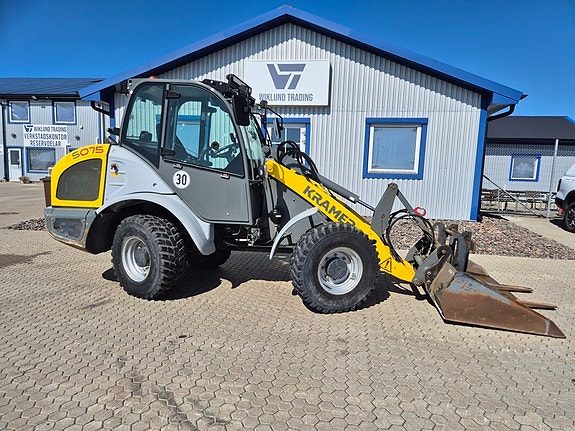 Begagnad Kramer 5075 lastmaskin / 4,1ton / 30km / A/C 5 of 8