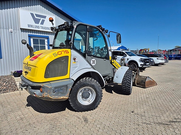 Begagnad Kramer 5075 lastmaskin / 4,1ton / 30km / A/C 6 of 8