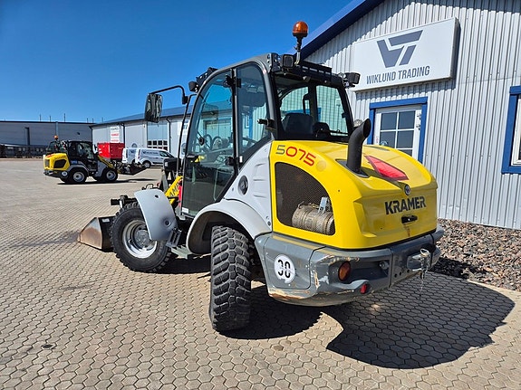 Begagnad Kramer 5075 lastmaskin / 4,1ton / 30km / A/C 3 of 8