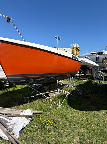 Segelbåt. Triss Magnum 600.  Eventuellt även med sommar och vinterplats. 7 of 8