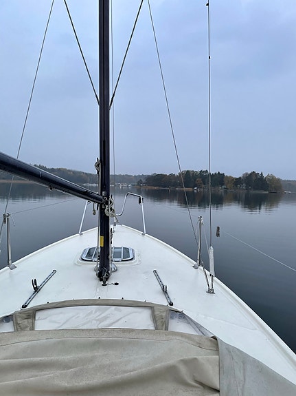 Segelbåt. Triss Magnum 600.  Eventuellt även med sommar och vinterplats. 2 of 8