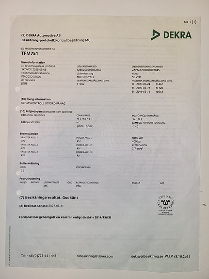 Piaggio X9 500cc 6 of 6