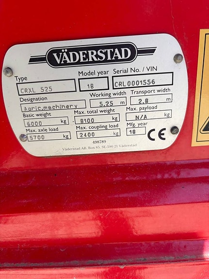 Väderstad Carrier CRXL 525 5 of 5