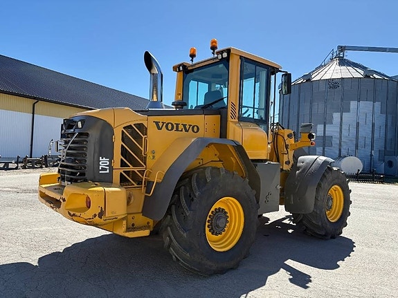 Volvo L70F lastmaskin, traktordäck, spakstyrning 7 of 7