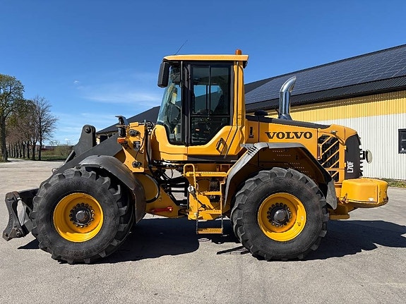 Volvo L70F lastmaskin, traktordäck, spakstyrning