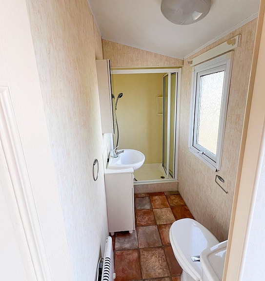 Willerby Begagnad villavagn Jupiter inkl ny altan på Almöns camping -Plats 1031C 11 of 11