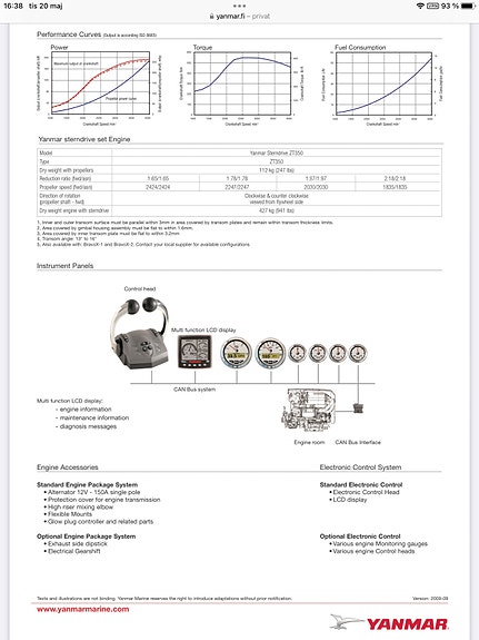 XO 240 RS/IO, Yanmar 6BY3-260/ZT370 12 of 14