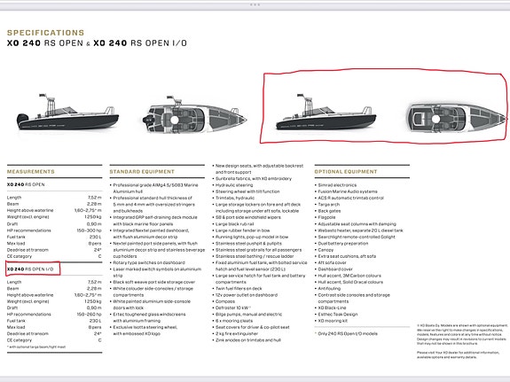 XO 240 RS/IO, Yanmar 6BY3-260/ZT370 13 of 14