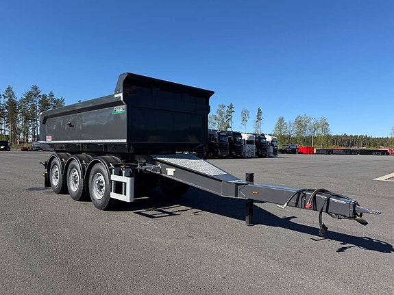 Hakarps - 24 tons dumperkärra kort fast stång 3 of 12