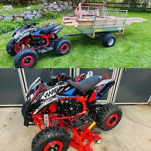 Fyrhjuling Barn ATV Viarelli Agrezza 125cc