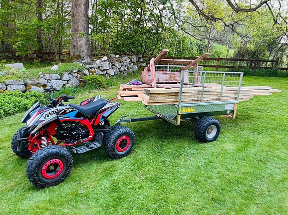 Fyrhjuling Barn ATV Viarelli Agrezza 125cc 11 of 11