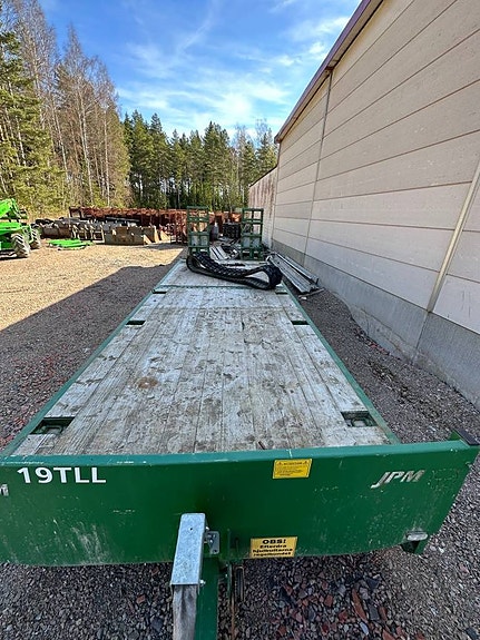 2-Axlad Maskintrailer JPM Tandem Loader 16 tons lastvikt