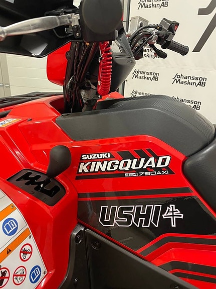 Suzuki KingQuad LT-A750XP Röd, MED USHI PAKET 7 of 10