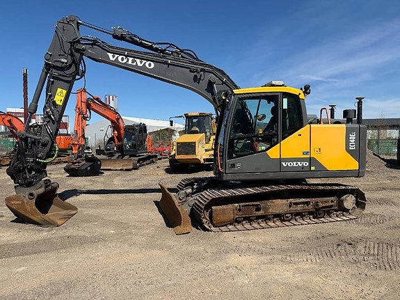Volvo EC 140 EL Rototilt C-Smörj Värmare GPS
