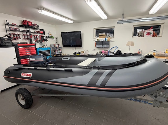 Suzumar 350 RIB med 20hk och båttrailer 2 of 8