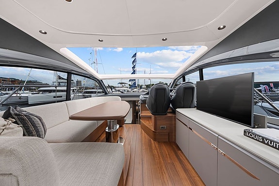 2026 Princess V50 Deck Saloon 3 of 12