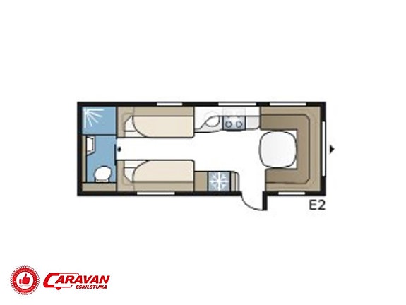 Kabe ROYAL 630 E2-TDL KS / Mover / AC / Luftmarkis* 2 of 27