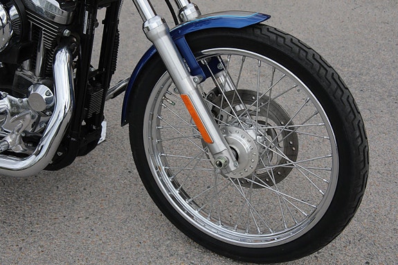 Harley-Davidson XL1200C Sportster Custom - lågmilare! 10 of 12
