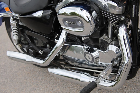 Harley-Davidson XL1200C Sportster Custom - lågmilare! 11 of 12